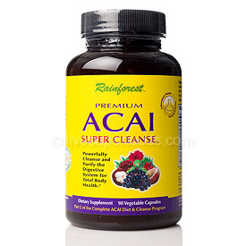 Premium Acai Super Cleanse (90 Vcaps)* Rainforest